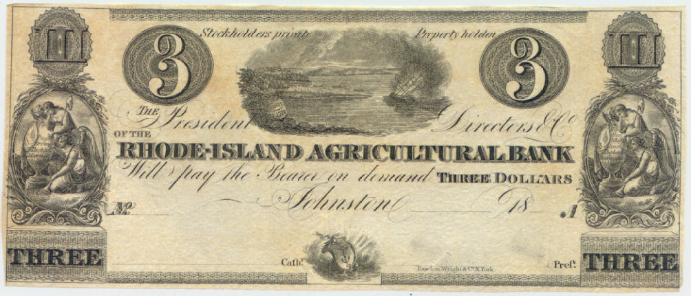 Gaspee $3 Bank Note