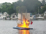 Burning of
                  the Gaspee
