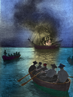 Merril-Gaspee-Colorized