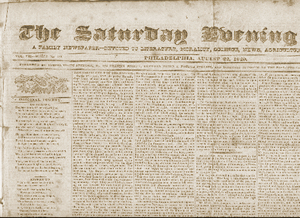 Saturday Evening Post 8-22-1829